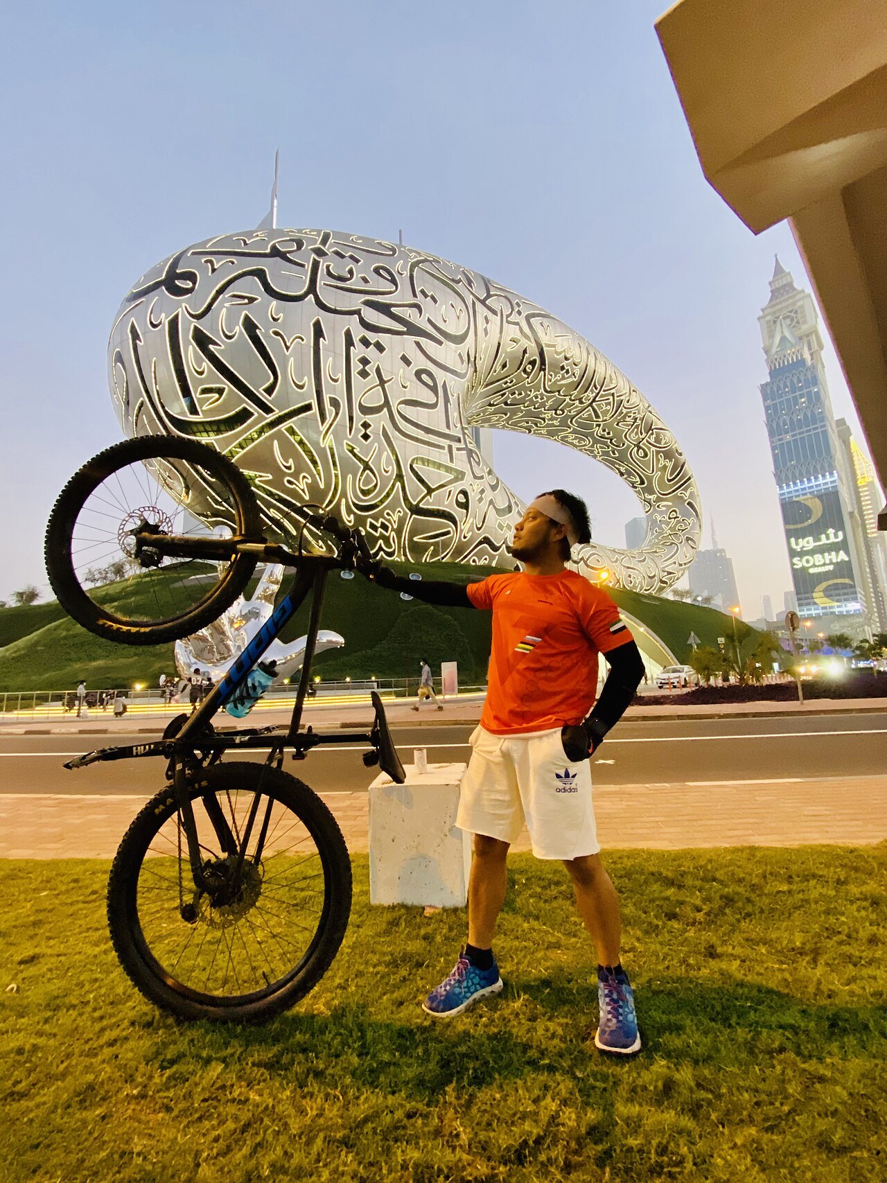 Museum of the Future exterior in Dubai